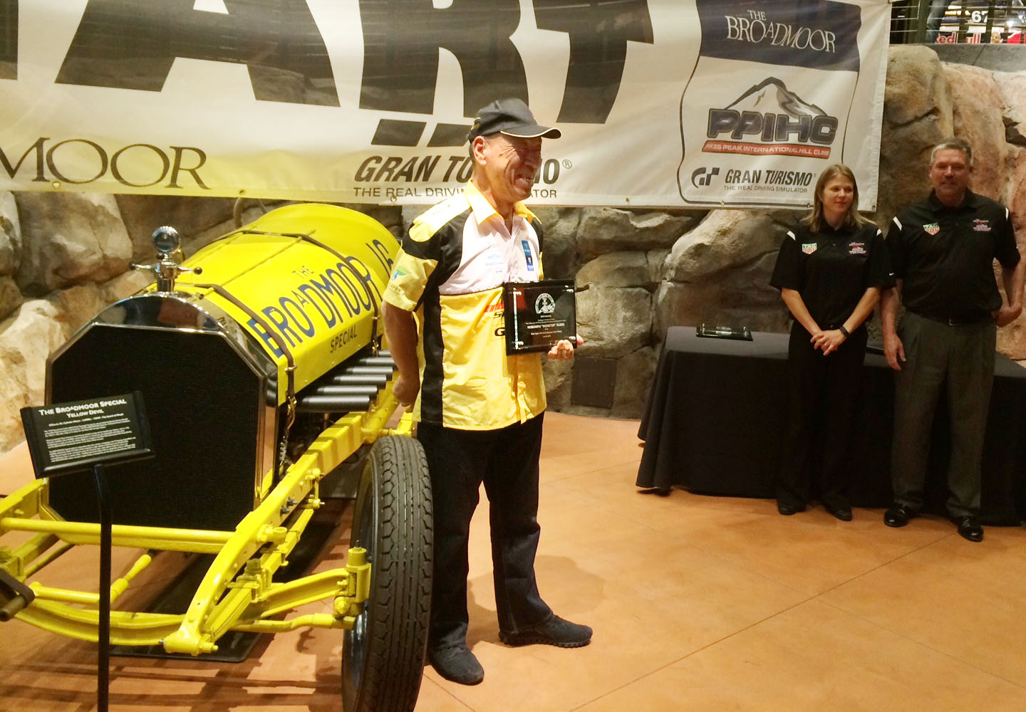 "Monster" Tajima at Hall of Fame Induction