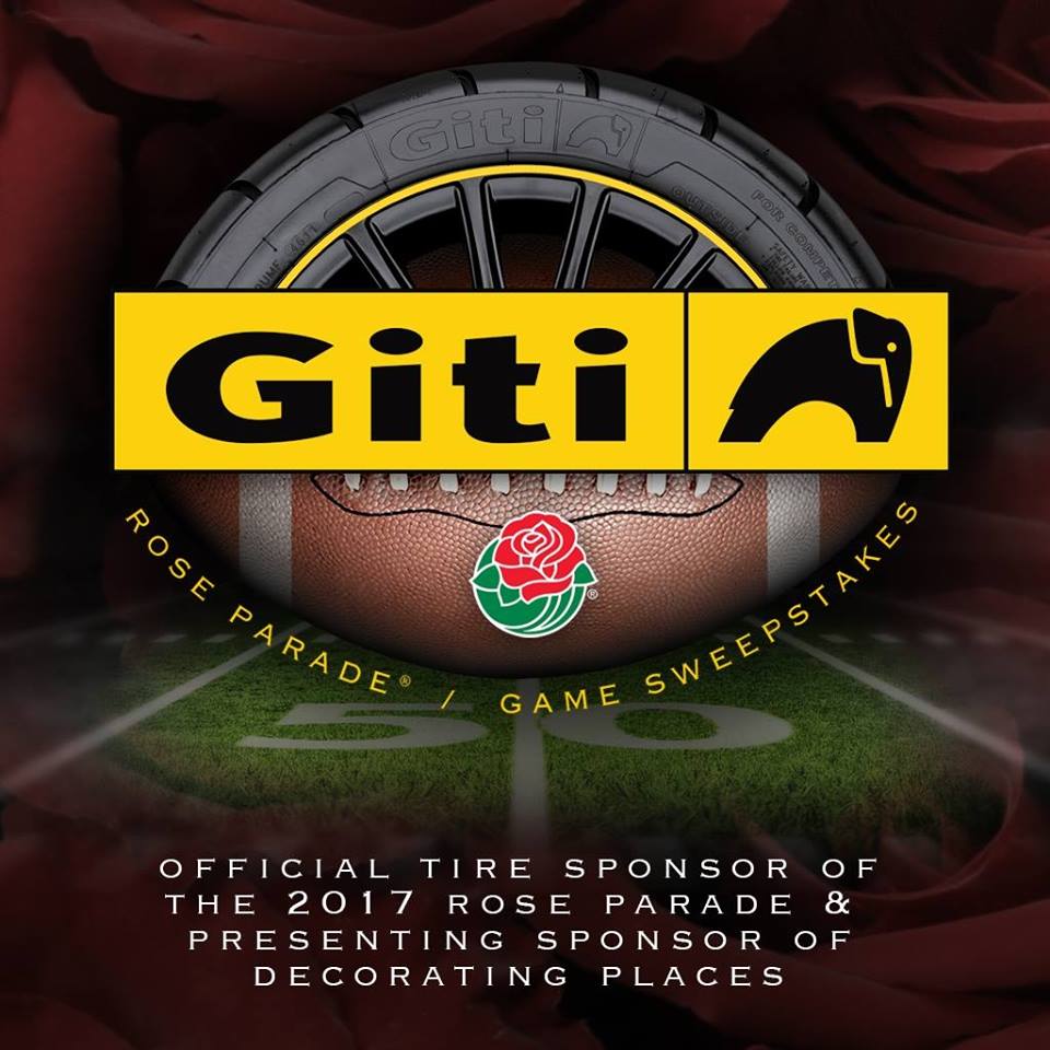 Giti Tire Rose Parade and College Game sweepstakes