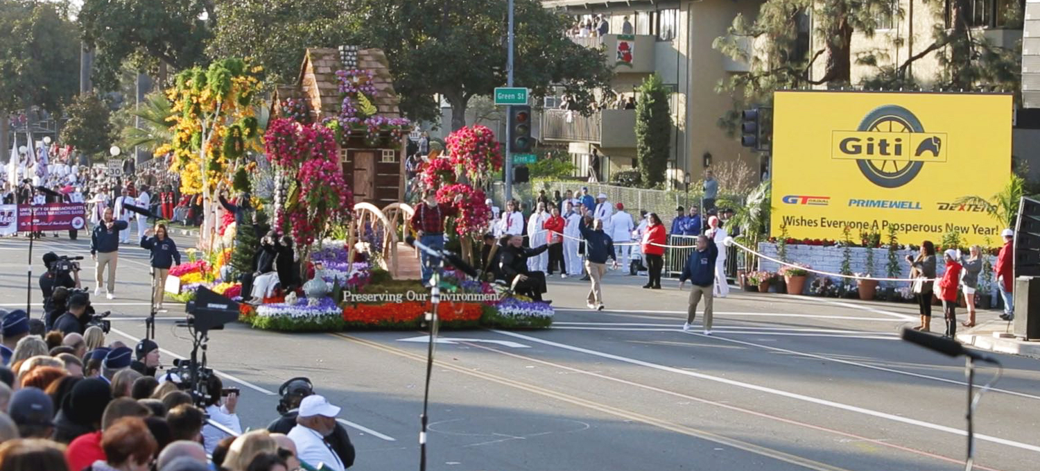 Official Tire Sponsor of the 129th Rose Parade